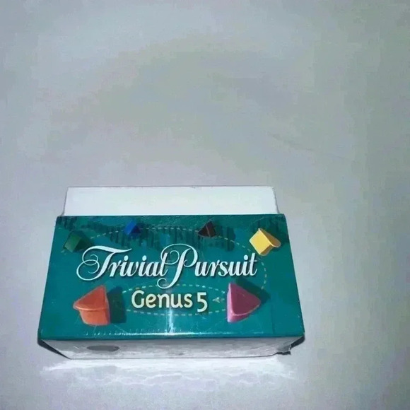 Trivial Pursuit Genus 5 / Factory Sealed Games / Vintage / Teal - Picture 3 of 5